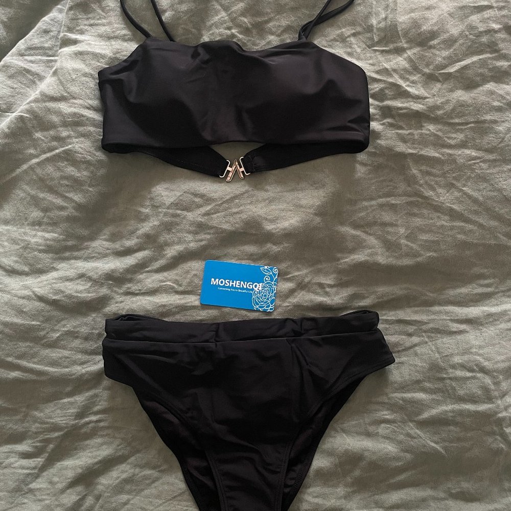 Moshengqi High Waisted Bikini Size M